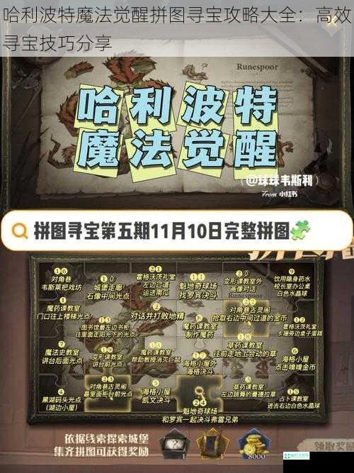 哈利波特魔法觉醒拼图寻宝攻略大全：高效寻宝技巧分享