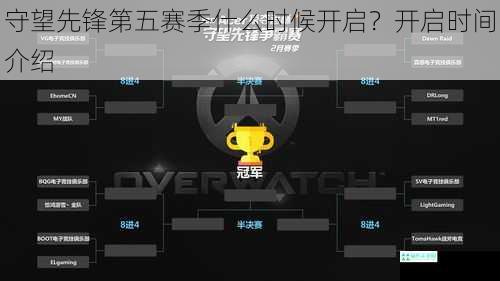 守望先锋第五赛季什么时候开启？开启时间介绍