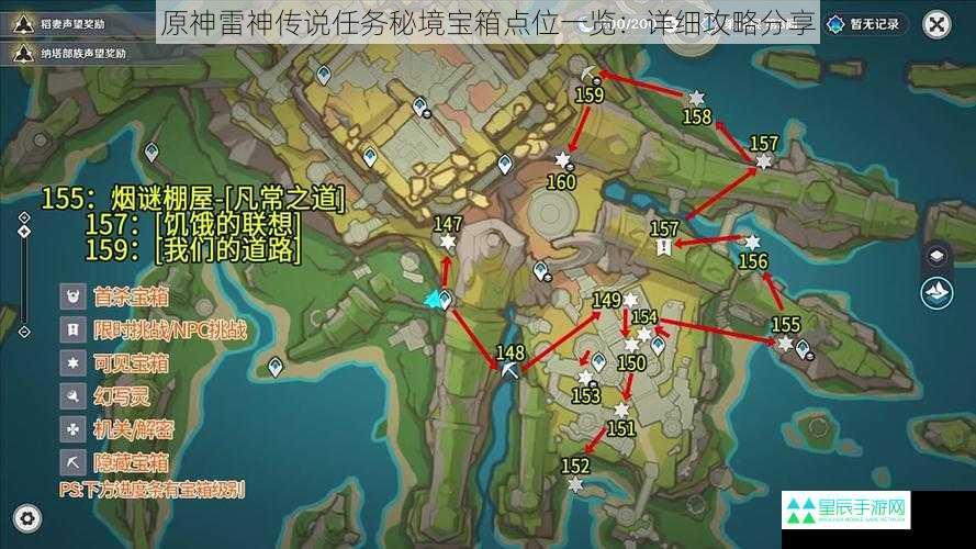 原神雷神传说任务秘境宝箱点位一览：详细攻略分享