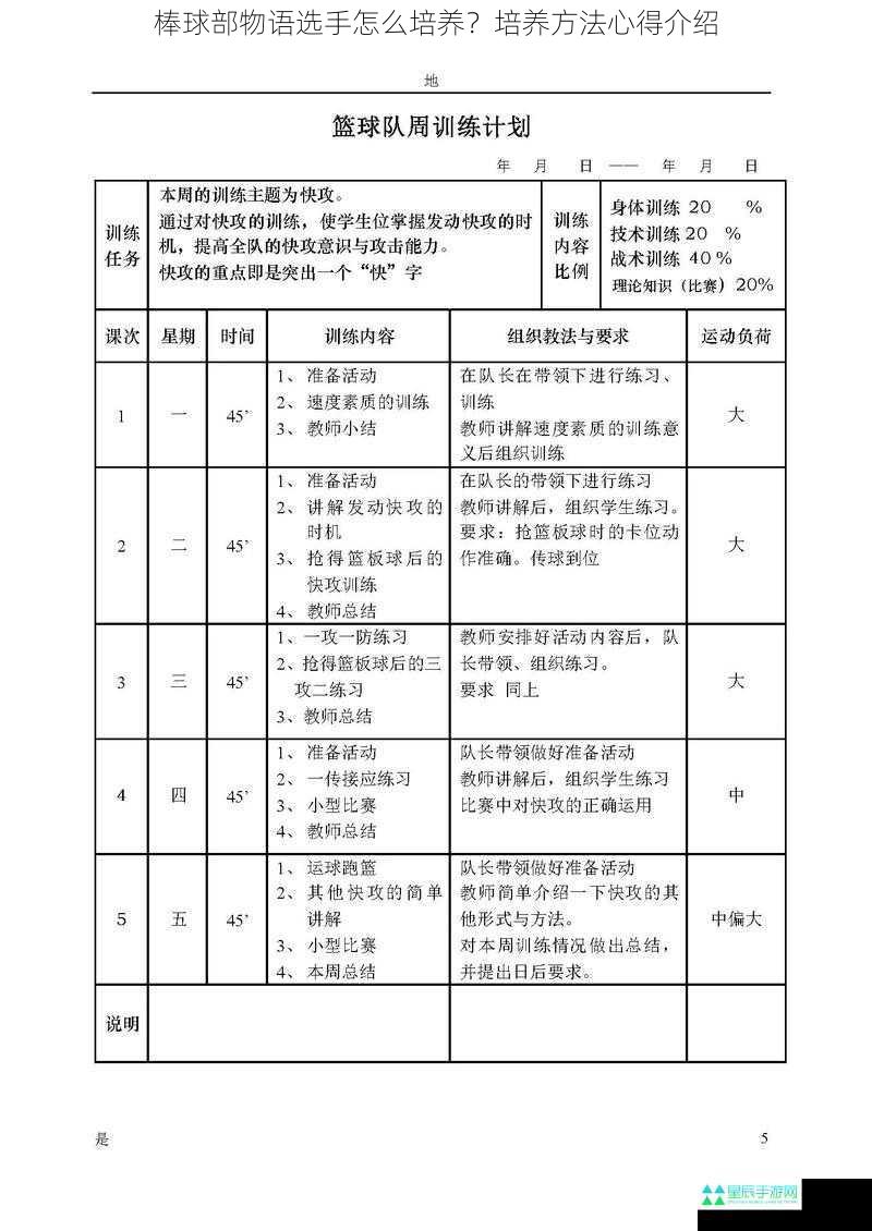 棒球部物语选手怎么培养？培养方法心得介绍