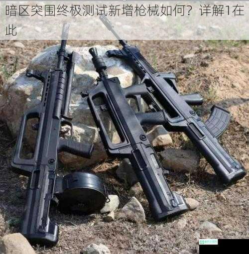 暗区突围终极测试新增枪械如何？详解1在此