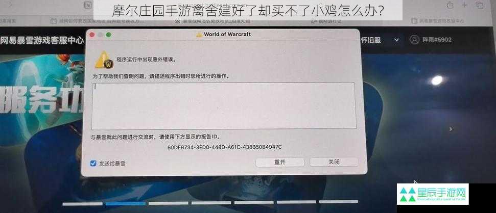 游戏系统故障