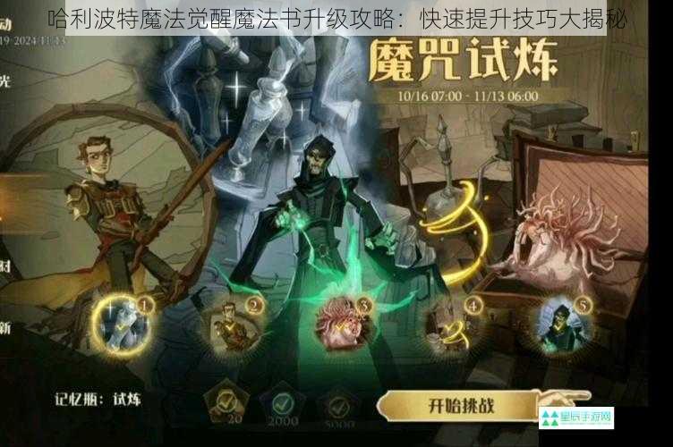 哈利波特魔法觉醒魔法书升级攻略：快速提升技巧大揭秘