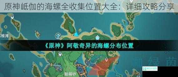 原神岻伽的海螺全收集位置大全：详细攻略分享