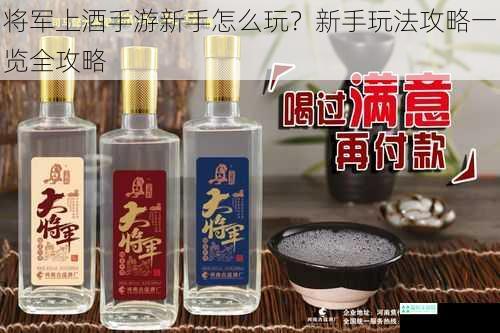 将军上酒手游新手怎么玩？新手玩法攻略一览全攻略