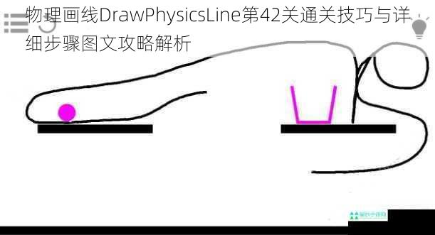 物理画线DrawPhysicsLine第42关通关技巧与详细步骤图文攻略解析